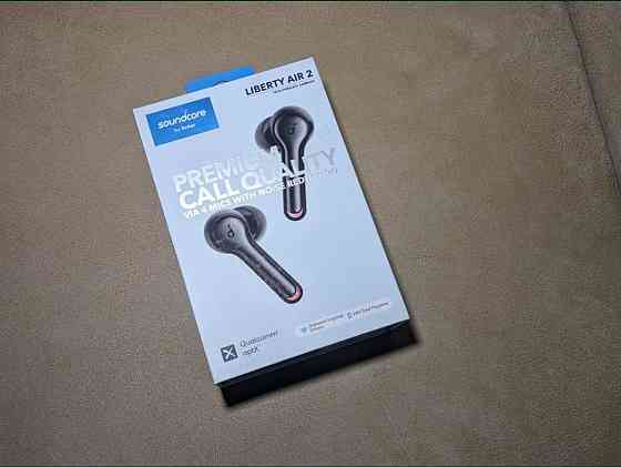 TWS-навушники Anker SoundCore Liberty Air 2 з APT-x, IPX5, 7/28. Харків