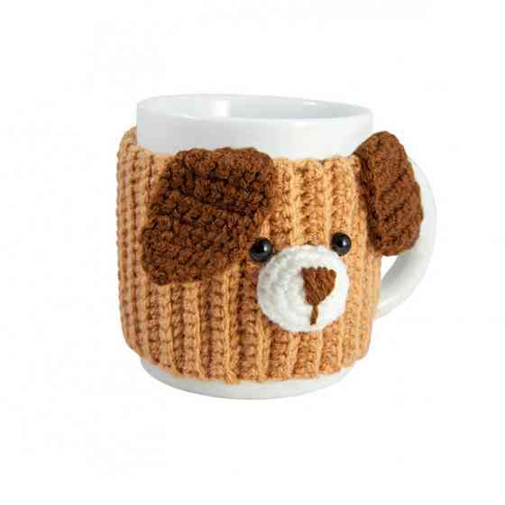 Дитячий набір для в'язання гачком аксесуара "Чохол для чашки" (ВК-008) BK-008 від 8ми років Вінниця