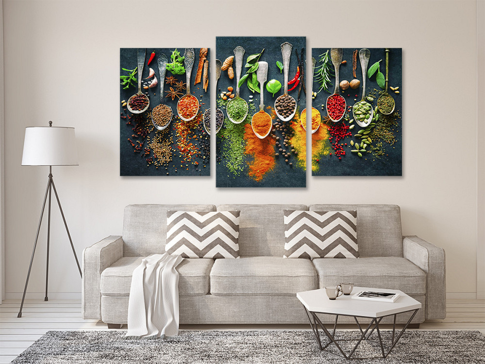 Модульна картина у вітальню/ спальню Запашні приправи  Art-637_3 100x150 см Київ - фото 2