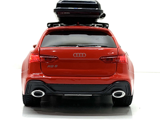 Машина Автосвіт Audi rs 6 інерційна відчиняються двері капот багажник 20,5 см Червоний (AP-2070) Чернігів - фото 6