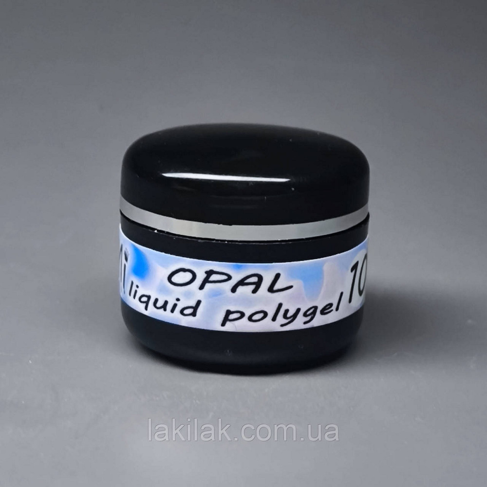 Рідкий полігель Мі OPAL #10 блакитний з шимером 5мл (баночка) Херсон - фото 1
