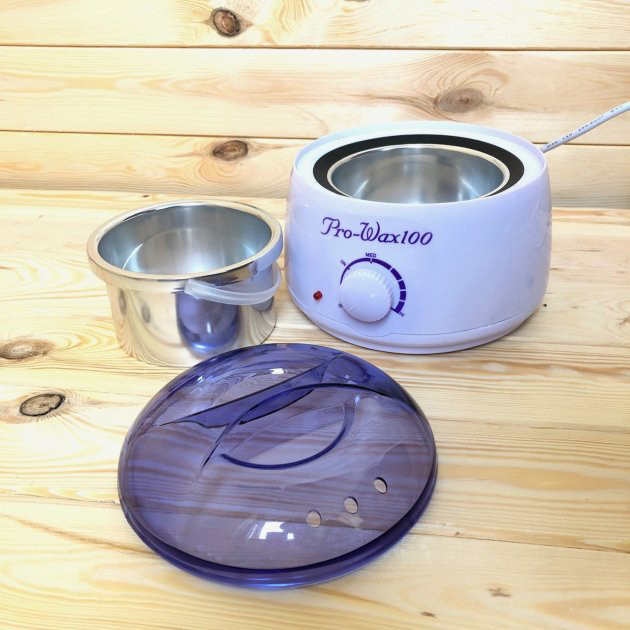 Воскоплав з терморегулятором PRO-WAX 100 для воску в банці, в гранулах, таблетках CB-680 400 мл Київ - фото 5