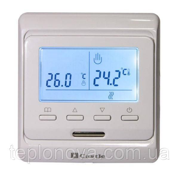 Терморегулятор для теплої підлоги програмований Castle E51.716 Чернівці - фото 1
