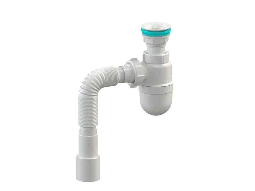 Сифон Кухня-Економ К0010 ТМ SOLOPLAST Solmir Solmir Solmir Київ - фото 1