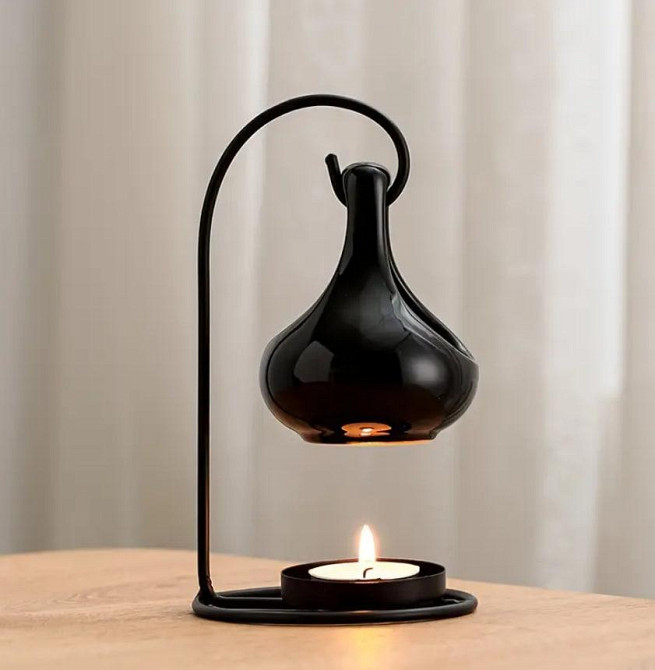 Керамическая аромалампа для свечей, Подвесная масляная лампа для ароматерапии с керамическим диффузо Киев - изображение 1