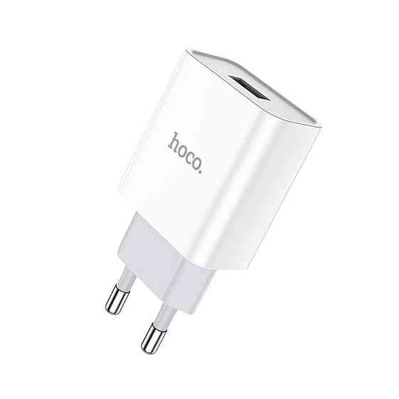 Мережевий зарядний пристрій HOCO C81A Asombroso single port charger White Киев