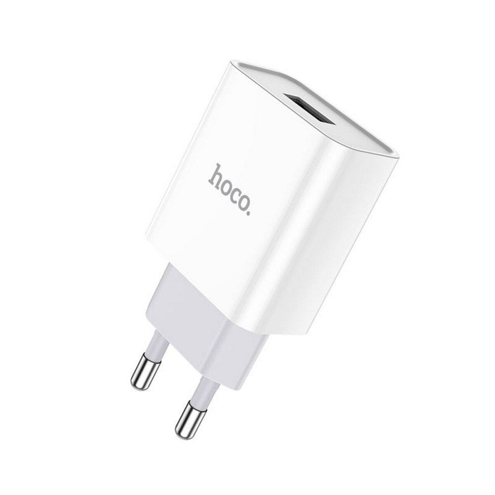 Мережевий зарядний пристрій HOCO C81A Asombroso single port charger White Киев - изображение 1