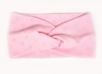 Пов'язка на голову дитяча рожева стрейчева Київ - фото 1