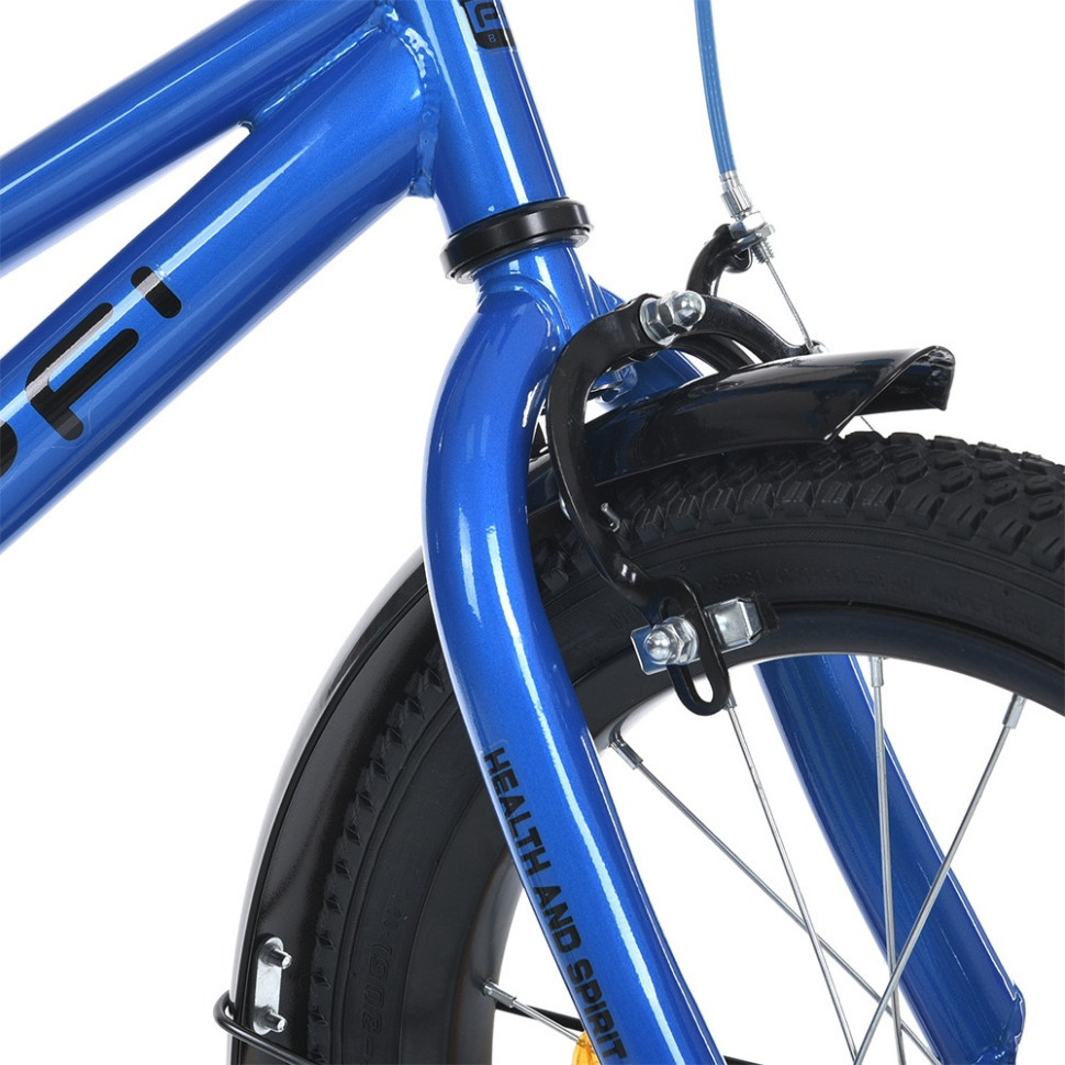 Велосипед детский MB 14012-1, 14 дюймов, синий Винница - изображение 6