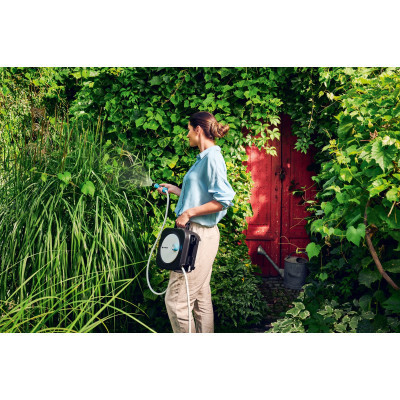 Поливочный шланг Cellfast на катушке ERGO XS, 10+2м, шланга 3/8", комплект коннекторов и ороситель ERGO (55-400) Винница - изображение 2