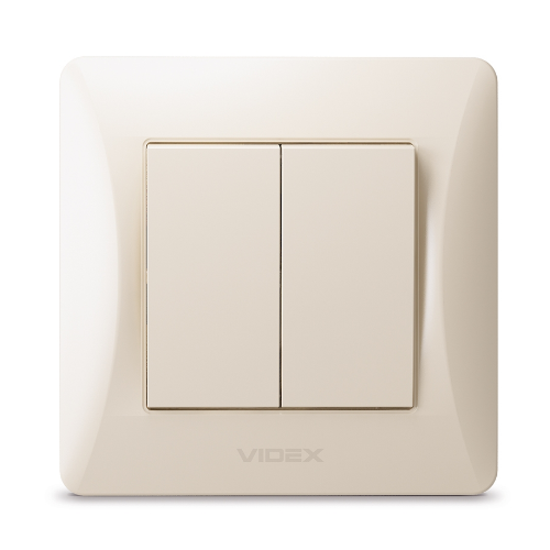 BINERA крем Вимикач внутрішній 2кл Videx Житомир