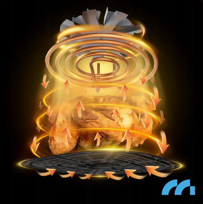 Мультипечь (аэрофритюрница) Maltec AirFryer 2800Вт (Польша) Киев - изображение 7