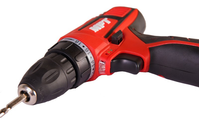 MPT Дриль-шуруповерт акумуляторний MPT 12 V Li-ion 1.5 Аг 2 швидкості 0-400/1450 об/хв 10 мм 2 Коломия - фото 7