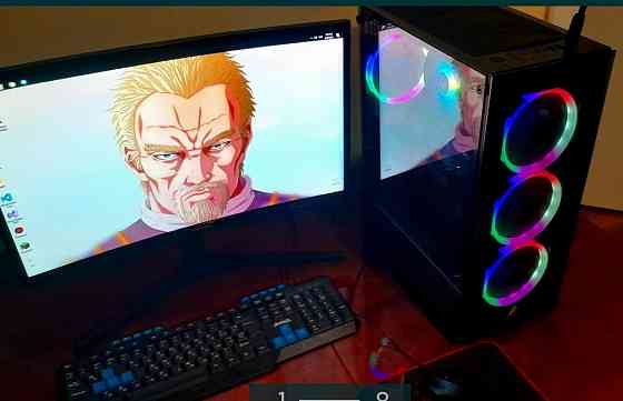 Компьютер: Ryzen 5 2600+ Монитор Samsung 144Hz. Киев