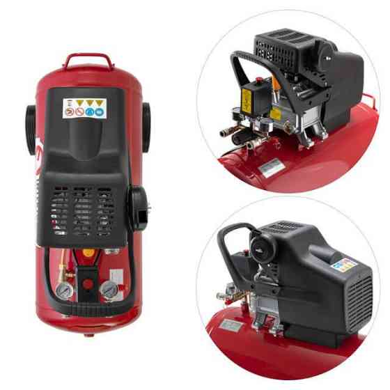 Компрессор INTERTOOL PT-0003, 50 л, 1.5 кВт, 220 В, 8 атм, 206 л/мин. Киев
