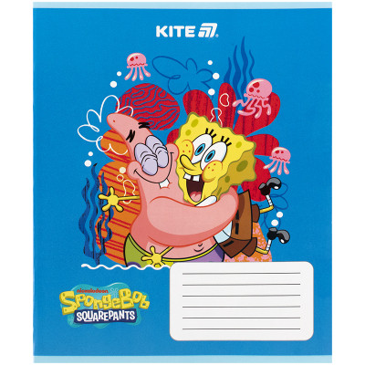 Тетрадь Kite SpongeBob SquarePants, 12 листов, косая линия (SB25-235) Винница - изображение 10