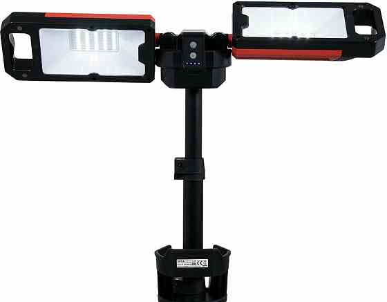 Прожектори 2 шт. 2828 SMD-діодні YATO: акумул. 4,7 В, 500-5000 Lm, на штативі h= 95-140 см [2] Одесса