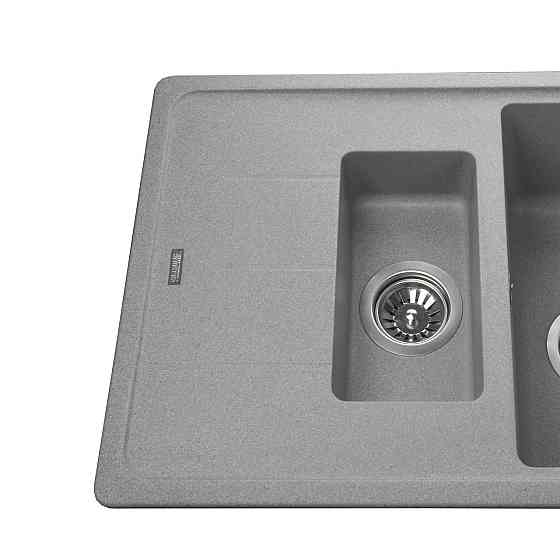Гранітна мийка Globus Lux IZEO сірий камінь 780x500 мм-А0005 Київ