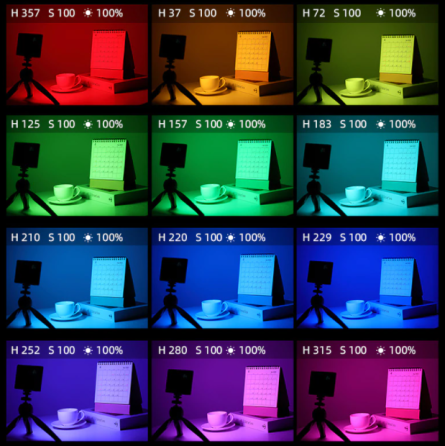 Накамерний LED-освітлювач Soonpho P10 RGB з акумулятором 4400 mAh Київ