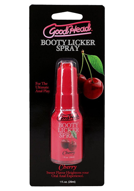 Спрей для анілінгусу Doc Johnson GoodHead Booty Licker Spray - Cherry 29 мл Sex Aura Київ - фото 2