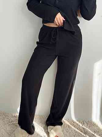 Универсальный женский костюм из трикотажа Черный M-L Харьков