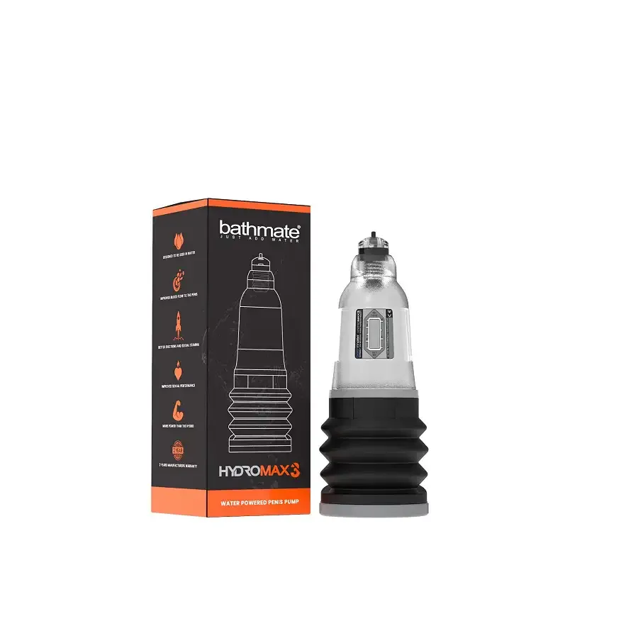 Гідропомпа Bathmate Hydromax 3 Clear, для члена довжиною до 7,5 см, діаметр до 4,5 см Львів - фото 2