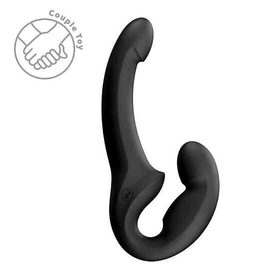 Безремінний страпон Fun Factory SHARE LITE Black, регульований, полегшена модель Sex Aura Київ
