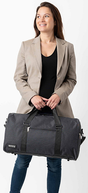 Сумка дорожная TravelZ Basics Black (604395) Киев - изображение 6