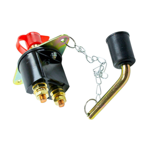 Вимикач маси (з ключем) ГАЗ, ЗІЛ, КАМАЗ Мукачево - фото 1