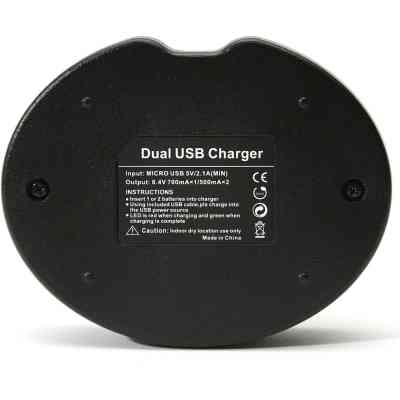 Зарядное устройство для фото PowerPlant Canon Dual LP-E8 (DV00DV3255) Винница