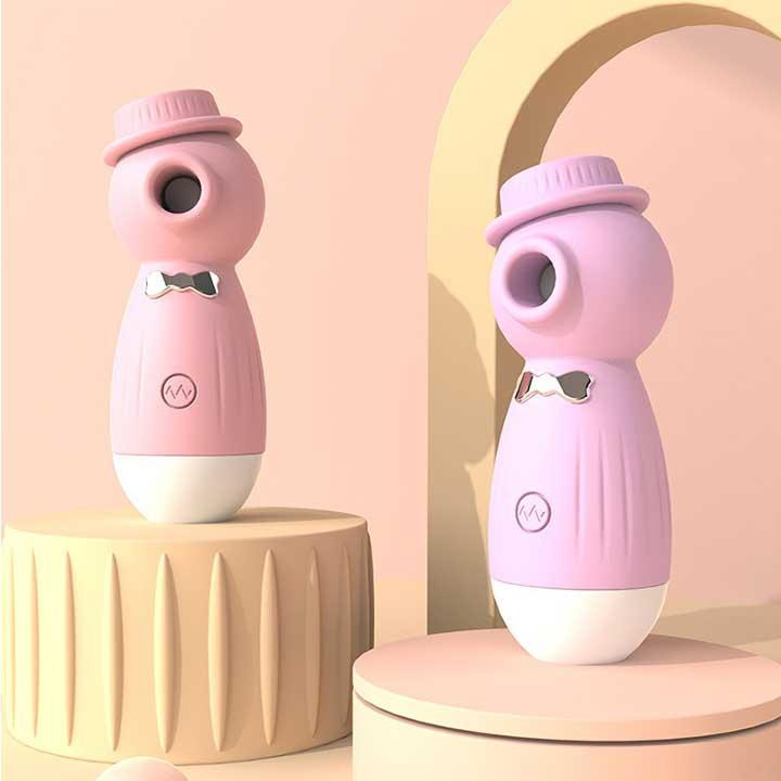 Клиторальный вакуумный вибратор в шляпе Wo-sex LiloUSB - Фиолетовый Винница - изображение 2