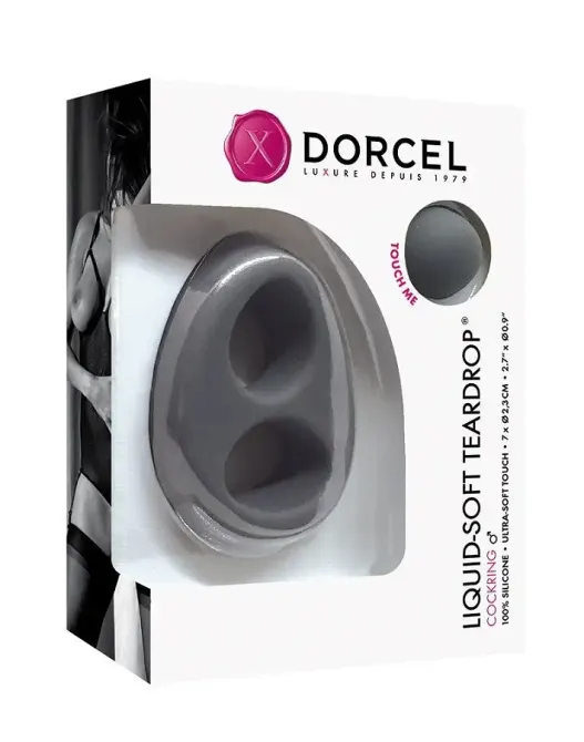 Ерекційне кільце Dorcel Liquid-Soft Teardrop для члена і мошонки, soft-touch силікон Львов - изображение 2