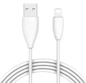 Кабель USB - Lightning 2 м, 2.4 А, ПВХ, прямі роз'єми, Borofone BX14 LinkJet, максимальний струм 2.4 Київ - фото 9