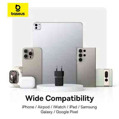 Зарядное устройство Baseus Palm Fast Charger 1C 20W + Cable 1.0m Type-C 60W black (P10111602113-01) Винница