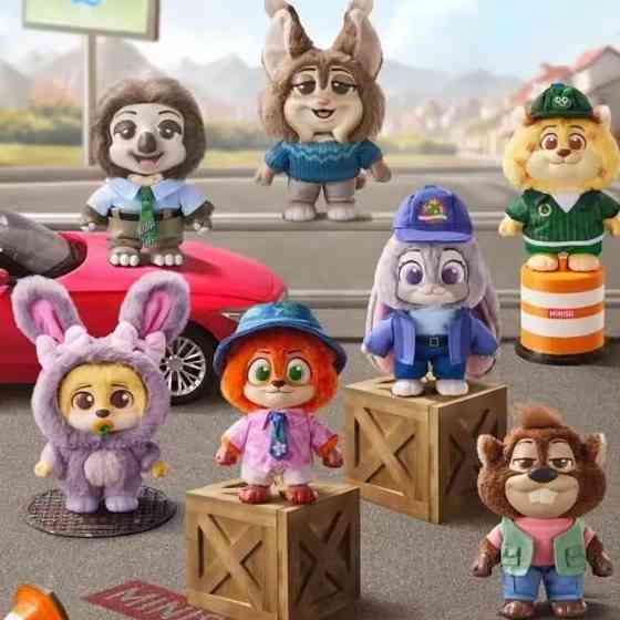 Мягкая игрушка-брелок Zootopia 2 сезон Зоотрополис рандомный выбор Київ