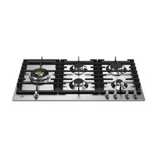 Варочная поверхность  90 CM BERTAZZONI HERITAGE | PALNIK Вок ŻELIWNY GRILL PEN06 GRATIS - Kość słoniowa/stal Киев - изображение 1