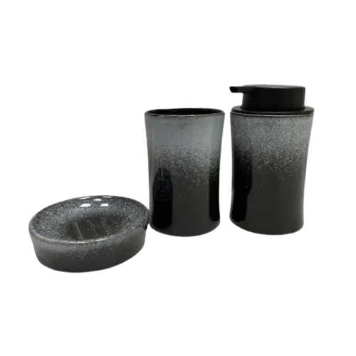 Набір для ванної кімнати 3в1 (мильниця, стакан, диспенсер) Three 899-3 S&T Житомир - изображение 4