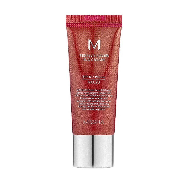 ВВ-крем с идеальным покрытием M Perfect Cover BB Cream №23 SPF42 Missha 20 мл Киев - изображение 1