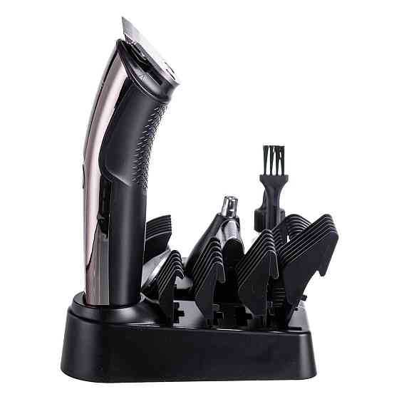 Набір для стрижки волосся 5 в 1 машинка, триммер та бритва Vgr V-107 Київ