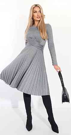 Красивое платье с юбкой плиссе (46) Киев