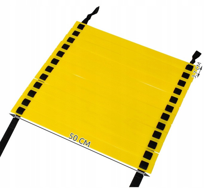 Тренировочная Координационная лестница 6 метров 12 перекладин Trizand (5067) Нововолынск - изображение 3