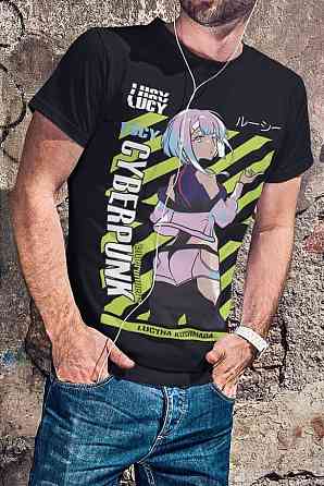 Футболка для мальчика аниме Аниме Винтаге Спекиал Манга оверсайз (рост от 165 до 180 ) Черний AnimeJ1208m Днепр