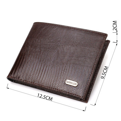 Портмоне Canpellini Из натуральной кожи Коричневое (21869) Винница - изображение 5