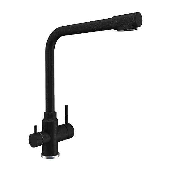 KT 8201 (8626) змішувач під фільтр VALESO ЧОРНИЙ МЕТАЛІК Коломыя