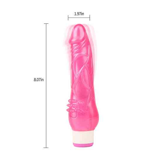Вибратор реалистичный Chisa Basic Luv Theory Beginner Rider 20,5 см (без упаковки) Sex Aura Киев