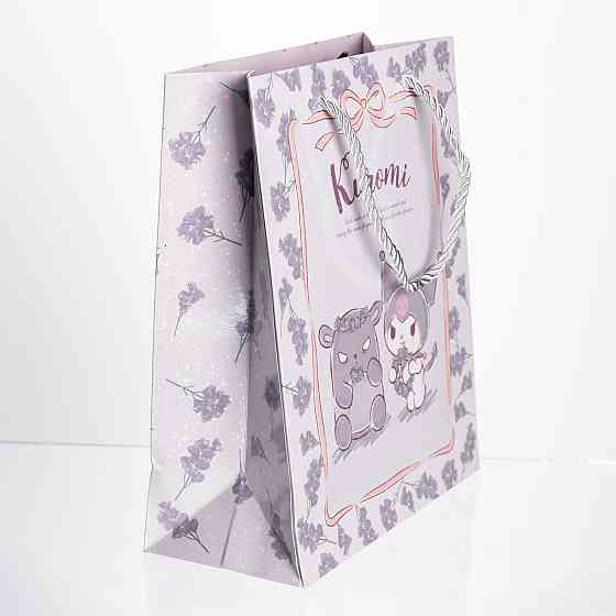 Подарункові пакети Kuromi, 10 шт, фіолетові Київ