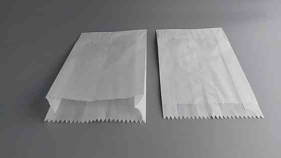 Жиростійкий паперовий пакет саше 10/3*17 Білий (100 шт.) Харків