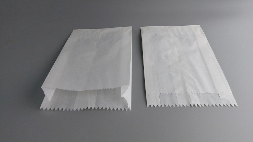 Жиростойкий бумажные пакеты саше 10/3*17 Белый (100 шт) Харьков - изображение 1