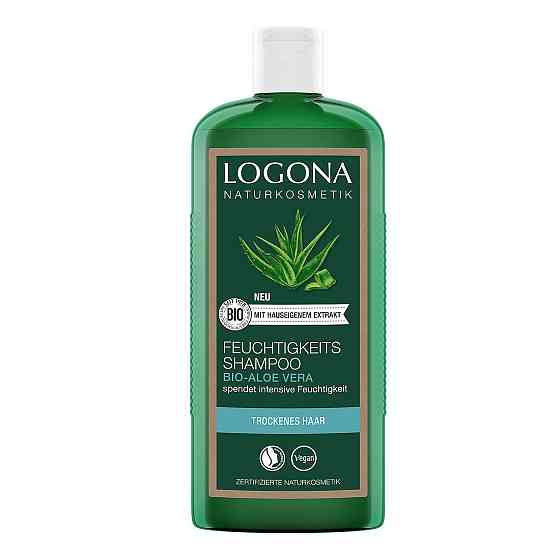 БІО-Шампунь Зволоження та Захист для сухого волосся з Алое Вера Logona 250 мл Київ