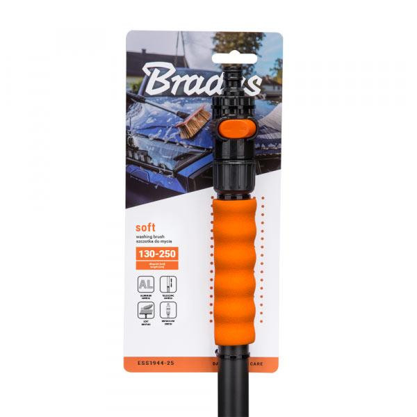 Щітка для миття з клапаном, телескопічна, SOFT, 150-250см, 10", ESS1944-25 Київ - фото 3